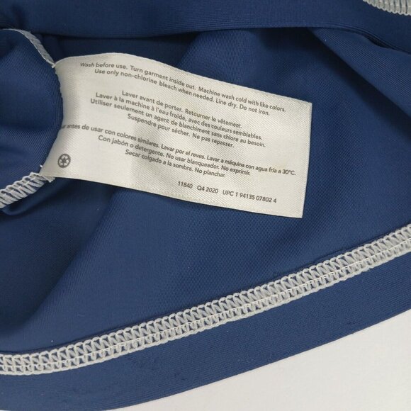 Carter's Expert Swim Club Navy Blue Long Sleeve Toddler Boy Rash Guard 3T - Picture 7 of 7